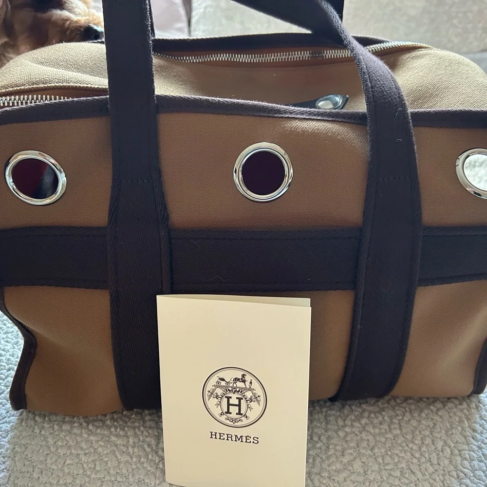 Hermes dog carrier